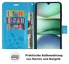 Handy Tasche für Xiaomi Redmi A5 Handyhülle Blumen Hülle Produktbild-Vorschau 4