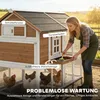 Hühnerstall Hühnerhaus mit Auslauf Nistkasten Produktbild-Vorschau 7