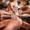 6 Stück Schnapsgläser mit Kette,hängende Schnapsgläser aus Produktbild-Vorschau 5