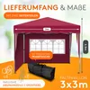 Kronenburg Faltpavillon 3x3m - Wasserfest, UV-Schutz 50+, 2 Produktbild-Vorschau 2