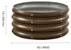 SucceBuy Metall-Hochbeet Φ600x290mm, Pflanzbeet mit offenem Produktbild-Vorschau 8