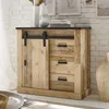 Garderobenschrank Set inkl. Spiegel SHELTON-61 in Old Style Produktbild-Vorschau 4