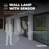 Ledvion LED Wandlampe Mit Sensor GU10 Fassung IP44 Grau Produktbild-Vorschau 7