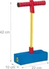 Relaxdays Pogo Jumper für Kinder, bis 80 kg, Hüpfspielzeug Produktbild-Vorschau 4