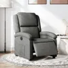 vidaXL Fauteuil relax électrique gris foncé Tissu Voir les images du produit 2