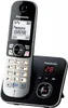 PANASONIC KX TG6821 Drahtlose Anrufbeantworter Schwarz Produktbild-Vorschau 1