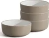 Steingut Geschirr 4 Personen, 4er Set Müslischale, ø 16cm, Produktbild-Vorschau 1