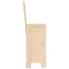 The Living Store Barhocker 2 Stk. 40x42x120 cm Massivholz Produktbild-Vorschau 6