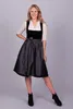 Edelnice Midi Dirndl Evi Samt Schwarz 48 Produktbild-Vorschau 4