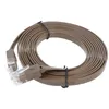 Cavo di rete CAT 6 piatto U/UTP, marrone, 20 m Anteprima dell’immagine prodotto 12