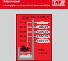 A diagram showing the flow rate of a pump at different heights, with a pump depicted at the bottom. Anteprima dell’immagine prodotto