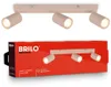 Briloner Plafonnier orientable 44 x 8,5 cm douille GU10 Voir les images du produit 1