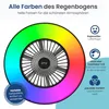 Gologi Deckenventilator mit Beleuchtung - Ø60cm - LED RGBW Produktbild-Vorschau 11