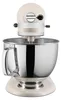 KitchenAid 5KSM125EMH, robot pâtissier, beige, battre, Voir les images du produit 3