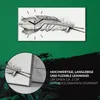Leinwand Uhr Küche Wohnzimmer Bild Geräuschlos 60x30 Produktbild-Vorschau 5