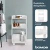 Bomoe Aufbewahrungswagen mit Rollen 69 cm hoch Bosse, Weiß Produktbild-Vorschau 5