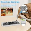 Eiswürfelschale, Edelstahl, 18 Fächer, Eiswürfelbehälter Produktbild-Vorschau 6