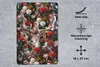 MuchoWow® Mauspad Mousepad Hirsche - Blumen - Geweihe 18x27 Produktbild-Vorschau 2