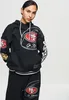Odzyskana bluza z kapturem NFL 49ERS Go Niner z klasycznym Podgląd zdjęcia produktu 16