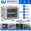 AX Networks Szafa Rack 19" 6U Sieciowa Serwerowa do Montażu Podgląd zdjęcia produktu 2