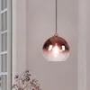 Toolight Pendellampe App313 Ball Metall - Glas E27 1-Punkt Produktbild-Vorschau 2