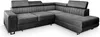 A dark gray sectional sofa against a white background. Podgląd zdjęcia produktu
