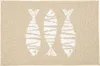 Dywanik kąpielowy Kleine Wolke FISH Sand beige 65 x 115 cm Podgląd zdjęcia produktu 1