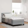 vidaXL Boxspringbed met matras, lichtgrijs, 80 x 200 cm, Productafbeelding-voorbeeld 2