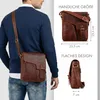 ROYALZ  „Denver” Nowoczesna torba na ramię w stylu vintage Podgląd zdjęcia produktu 3