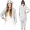 Tuta Onesie per donne e uomini - Pigiama unisex morbido e Anteprima dell’immagine prodotto 1