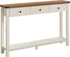 A console table with three drawers and a shelf. Náhled obrázku produktu