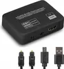 A black HDMI converter with cables shown below. Voir les images du produit