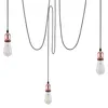 Globo Lighting závesné svietidlo kov medenej farby, 3x E27 Náhľad obrázku produktu 5