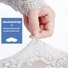 Fingerlose Spitzenhandschuhe, weiße Netzhandschuhe, warme Produktbild-Vorschau 3