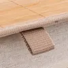 Kosz na pranie BAMBOO z motywem kwiatów, 60 l Podgląd zdjęcia produktu 2