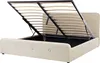 BELIANI Polsterbett Beige 180 x 200 cm Doppelbett Produktbild-Vorschau 1