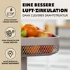 eluno Obstetagere, hranatý třípatrový košík na chléb, košík Náhled obrázku produktu 6