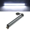 A bright LED light bar is shown from two angles, one illuminated and one unlit. Anteprima dell’immagine prodotto