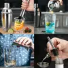 Cocktailshaker Set, 750ML Cocktail Shaker Edelstahl Produktbild-Vorschau 5