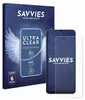 A product box and a screen protector for a smartphone. Produktbild-Vorschau