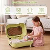 COSTWAY Kinderkoffer mit Rollen & Sitz,Handgepäck mit Produktbild-Vorschau 5
