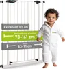 BOMI® Extrahoch Treppenschutzgitter 83-91 cm | Zum Klemmen Produktbild-Vorschau 1