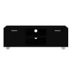 vidaXL TV-Schrank Schwarz 120x40,5x35 cm Holzwerkstoff -  Produktbild-Vorschau 5