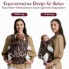 Momcozy Marsupio in 100% cotone – Baby carrier per neonati Anteprima dell’immagine prodotto 2