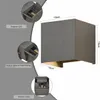 ZMH LED Applique murale extérieure 4ER 5W Gris Applique Voir les images du produit 3