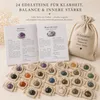 Affirmationssteine Set 24 Edelsteine – Achtsamkeit Geschenk Produktbild-Vorschau 5