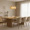 Luxolar LED Pendelleuchte 2-flammig E27 Rattan Boho Produktbild-Vorschau 3