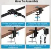 Kablerika Double Head Desk Lampe LED Dimmbare, hell Produktbild-Vorschau 7