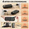 Solar Powerbank 40000mAh mit Handkurbel 22,5W Schnellladung Produktbild-Vorschau 7