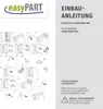 easyPART 1000044950 Türscharnier Set passend für BOSCH Produktbild-Vorschau 6